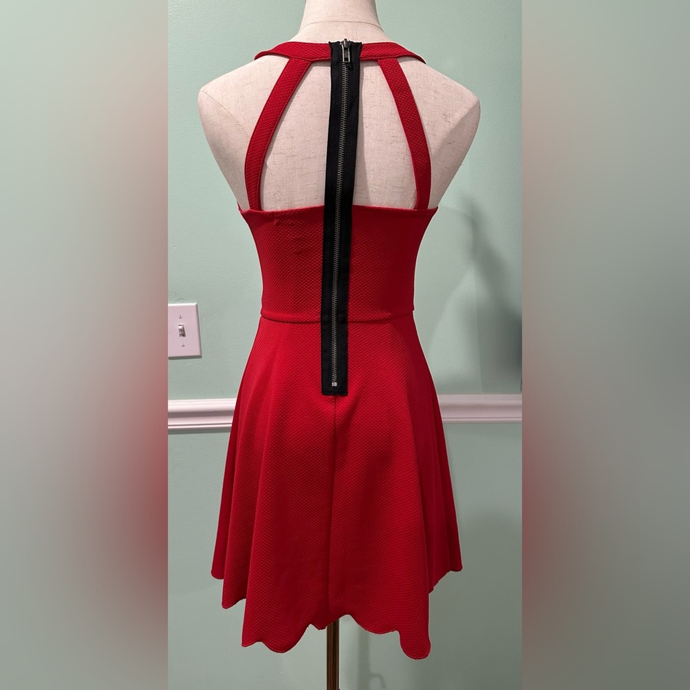 Red dress
